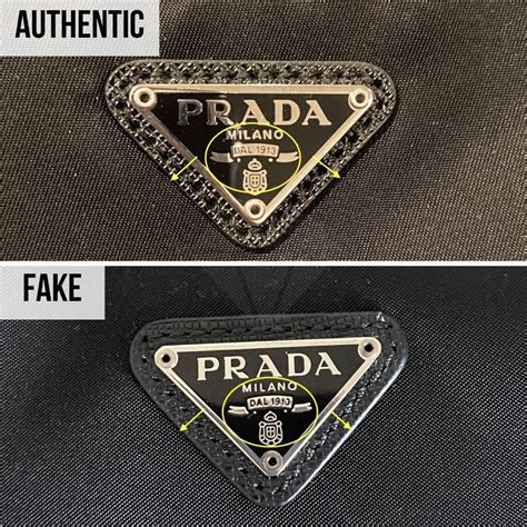 faux prada purse|prada label authentic.